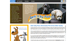 Desktop Screenshot of antiickypoo.ca